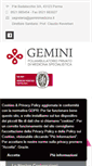 Mobile Screenshot of geminimedicina.it